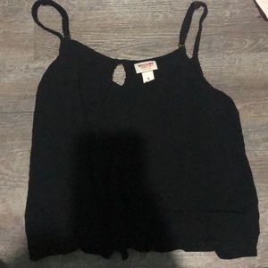 *NEVER WORN* Black Crop Top
